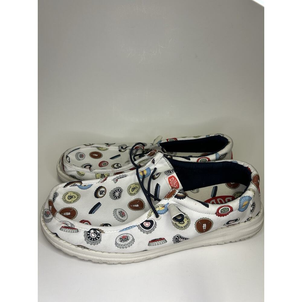 Hey Dude Men’s Size 15 Wally Stretch Bottle Cap Shoe Slip On Comfort Casual